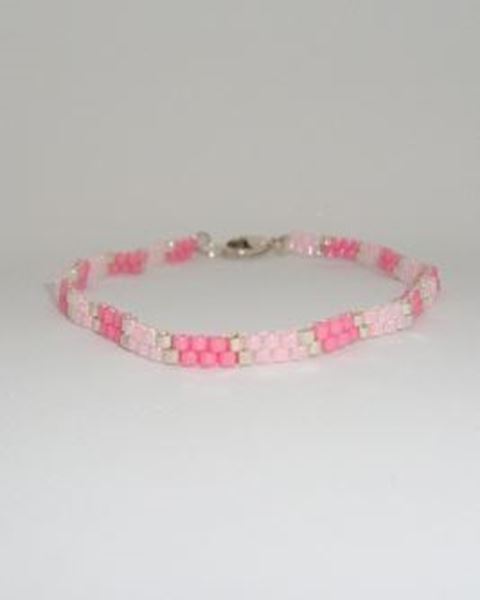 delica, perler, pearls, armbånd, perlearmbånd, smykker, accessories, accessory, håndlavede smykker, sølv,