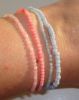 armbånd, rosakvarts, rosenkvarts, lyserød, pink, rosa, smykker, ædelsten, halvædelsten, 2 mm, facetslebet
