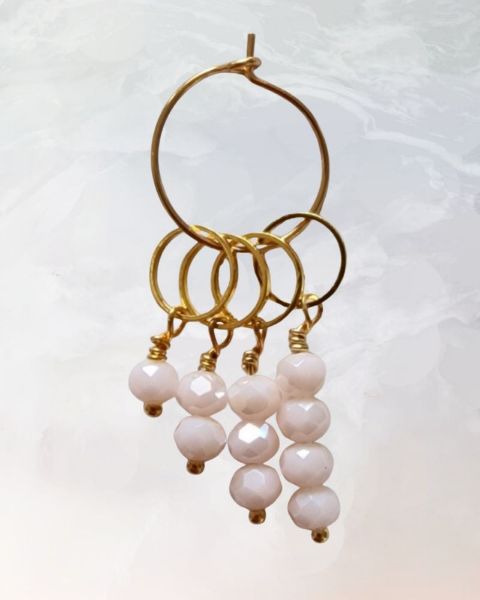 smykker til dit strikketøj, Maskemarkør, talmarkør, talmarkører, maskemarkører, strikkemarkører, strikketøj, strikketilbehør, strikke tilbehør, strikkegrej, strikke grej, strikkegear, strikke gear